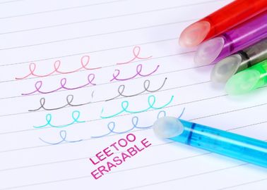 Nhựa trong suốt Penholder 5 màu Bút xóa được Friction