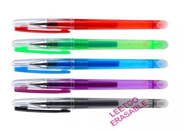 Nhựa trong suốt Penholder 5 màu Bút xóa được Friction