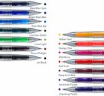 Bút gel có thể rút ra nhiều màu với ngòi 0,5mm 0,7mm
