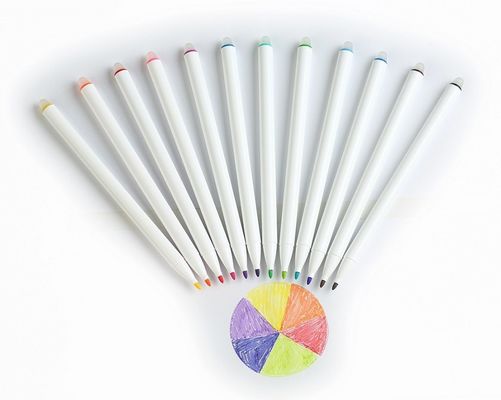 Nhiều màu sắc 0,5 0,7mm Đầu bút đánh dấu có thể xóa được ma sát cho trẻ em