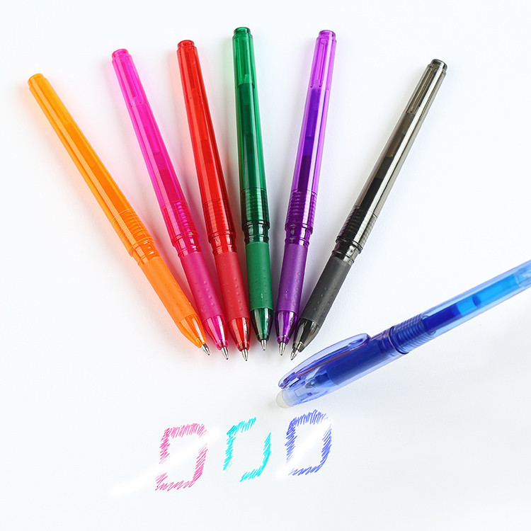 Bút bấm có thể tẩy được nhiều màu 0,7mm cho văn phòng và trường học